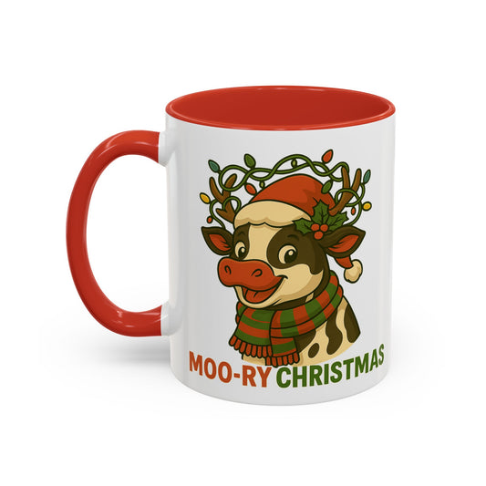 Moo-Ry Christmas Mug