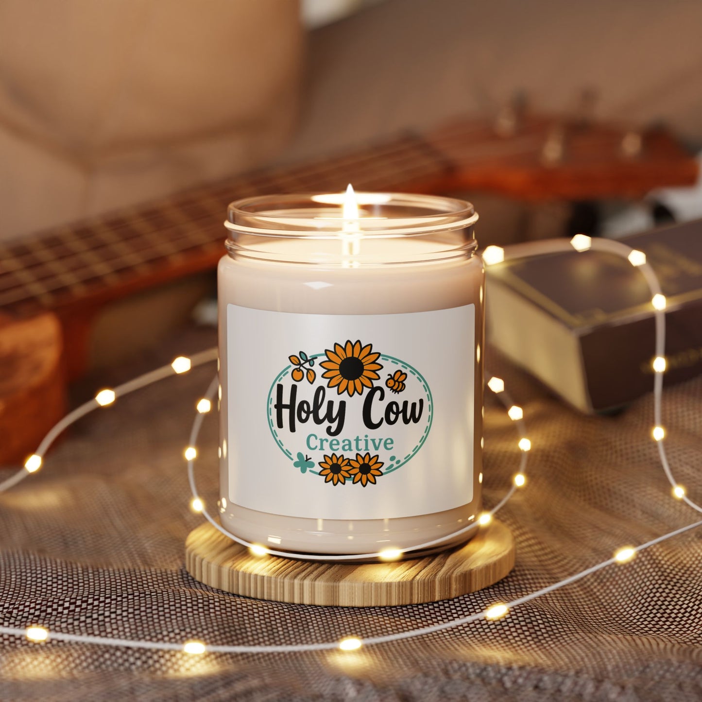 Holy Cow Creative 9oz Scented Soy Candle