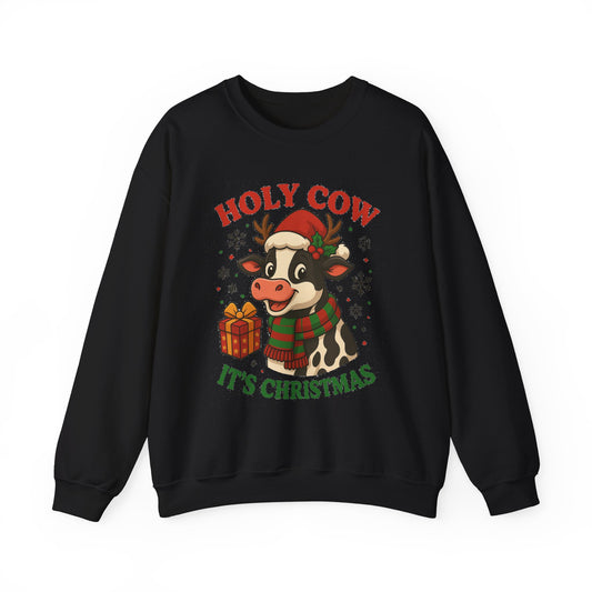 Holy Cow It's Christmas Sweatshirt