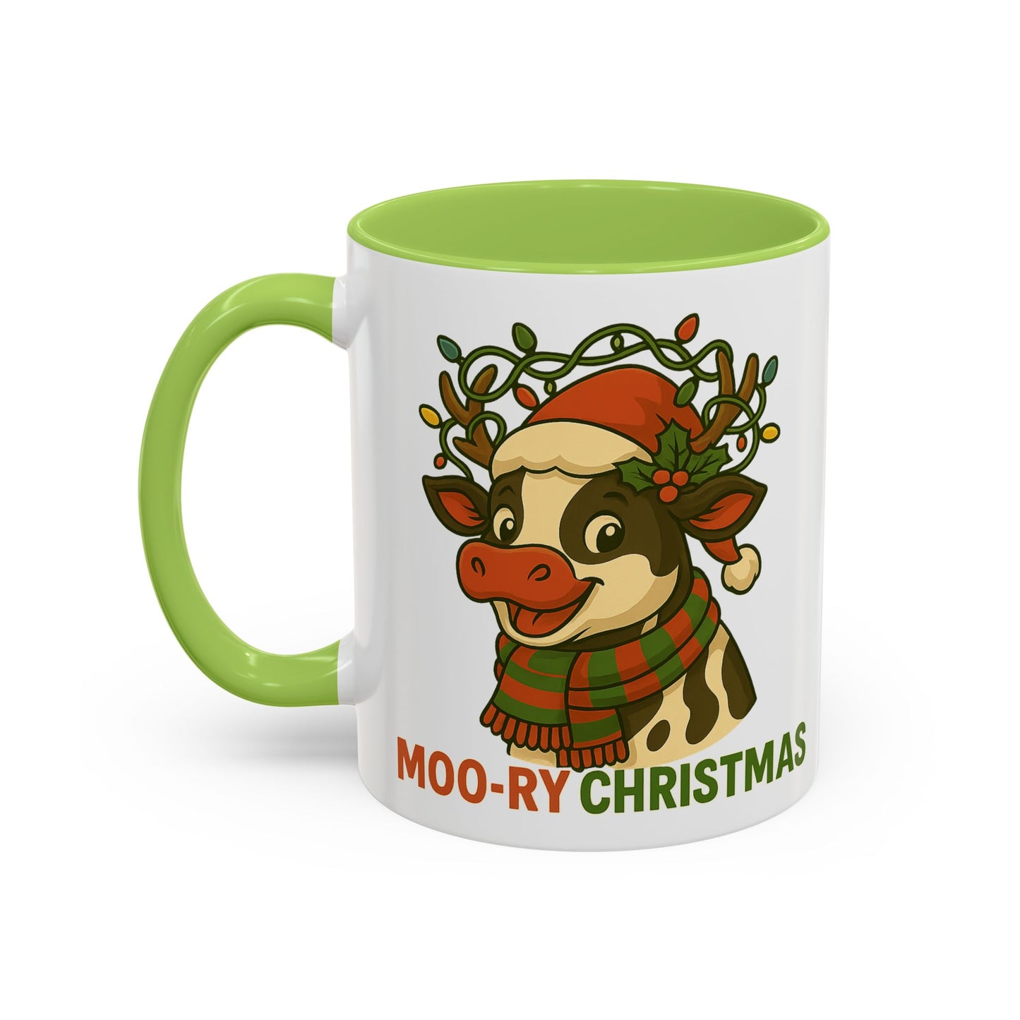 Moo-Ry Christmas Mug