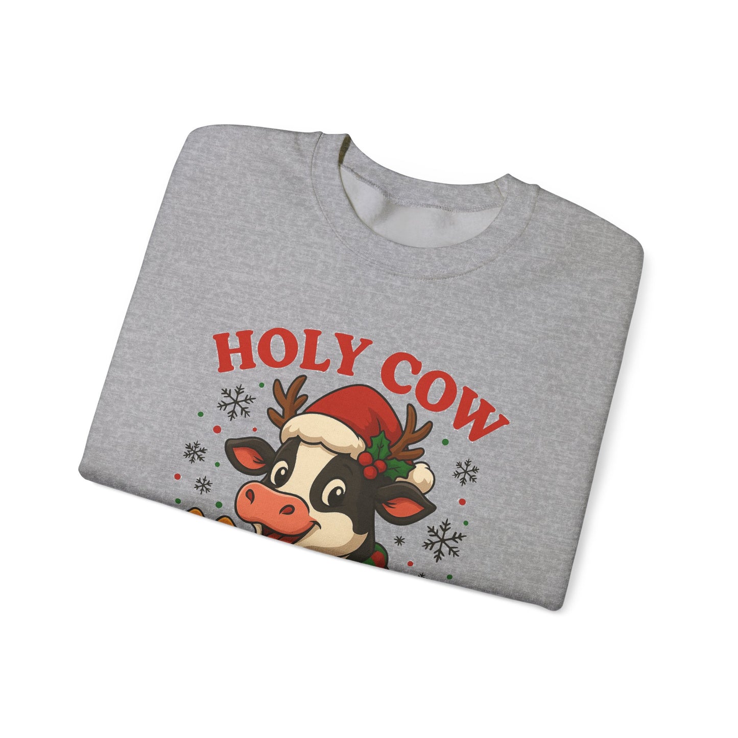 Holy Cow It's Christmas Sweatshirt