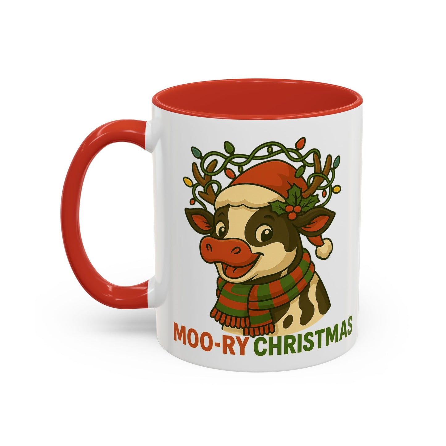 Moo-Ry Christmas Mug