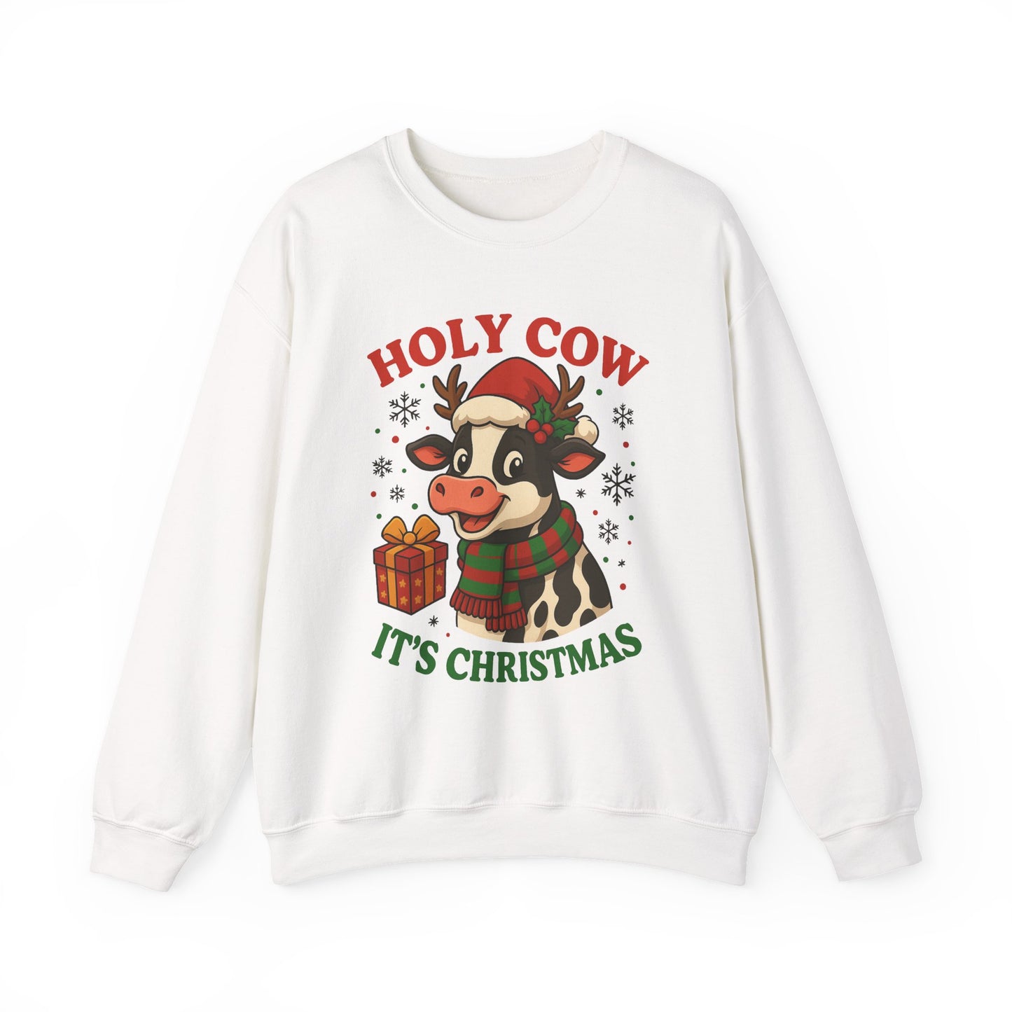 Holy Cow It's Christmas Sweatshirt