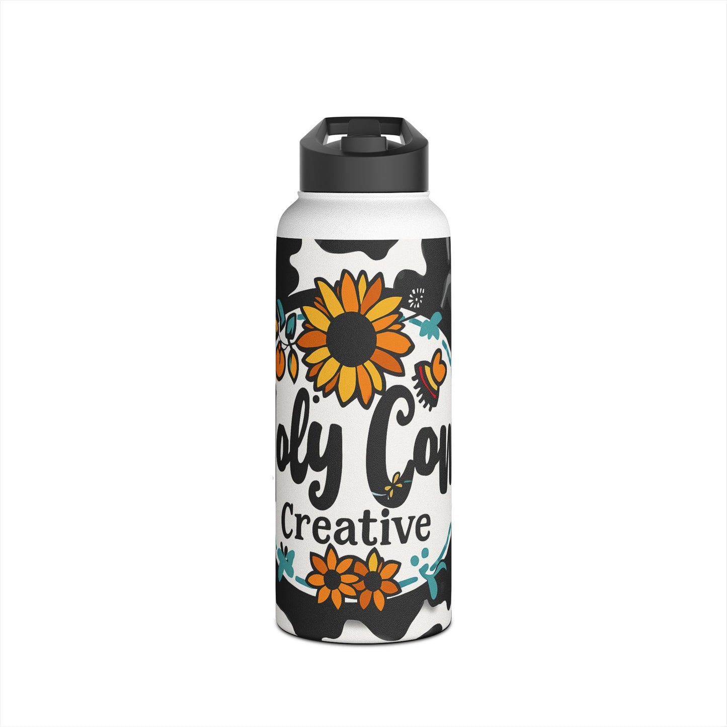 Holy Cow Creative - Stainless Steel Water Bottle