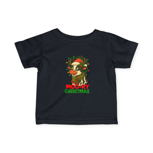 Moo-Ry Christmas - Infant Shirt