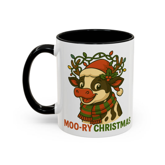 Moo-Ry Christmas Mug
