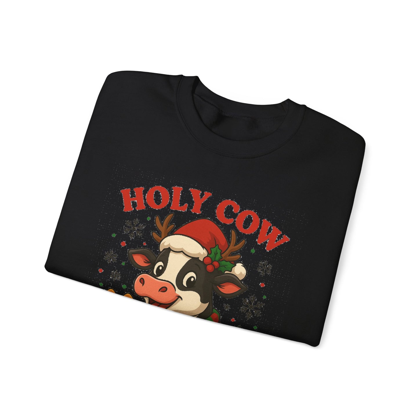 Holy Cow It's Christmas Sweatshirt