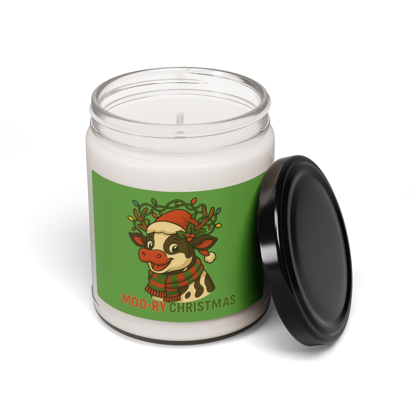 Moo-ry Christmas - Candle