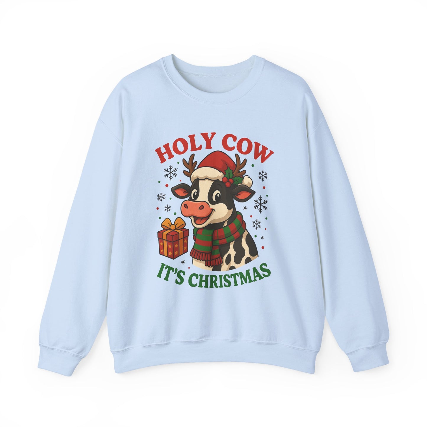 Holy Cow It's Christmas Sweatshirt