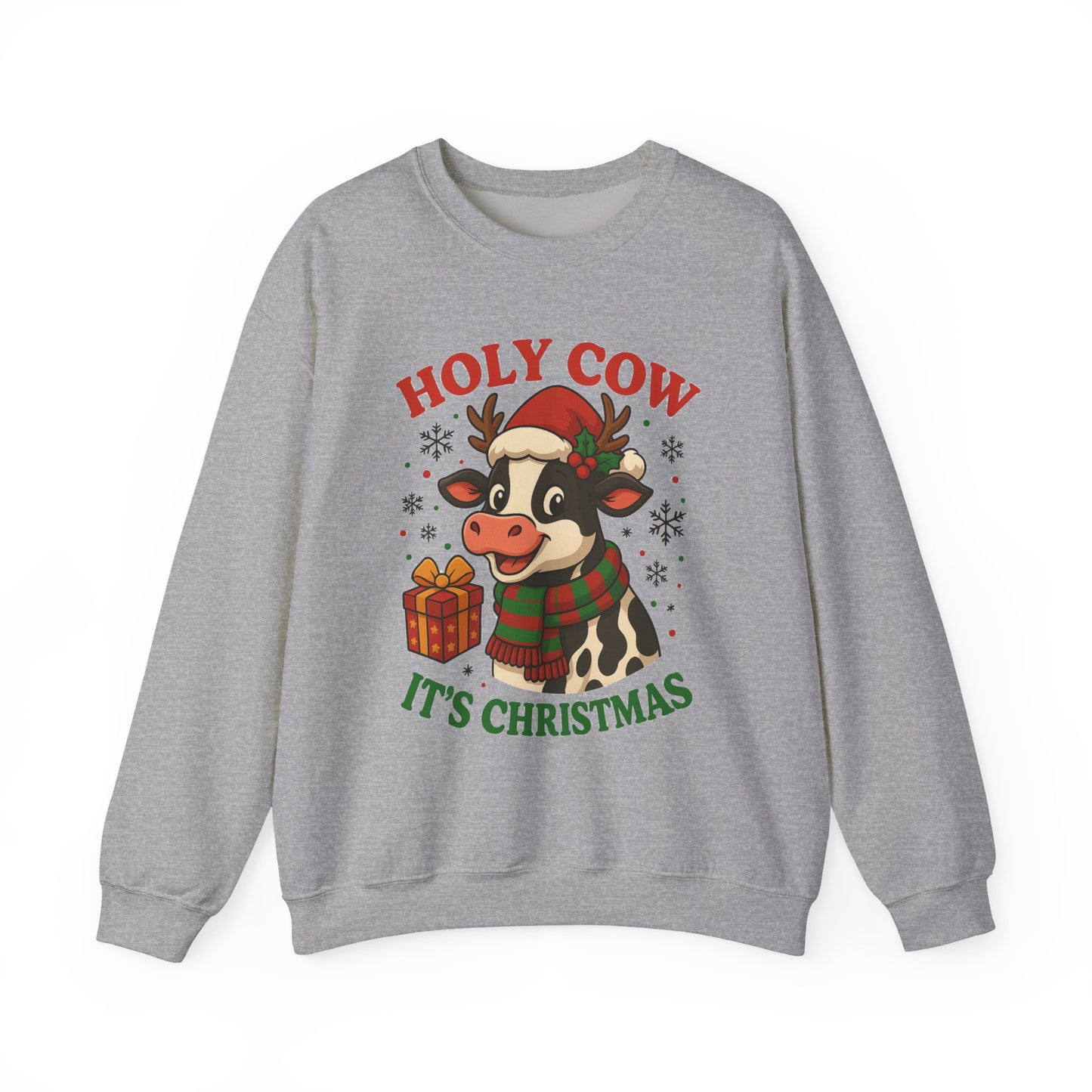 Holy Cow It's Christmas Sweatshirt