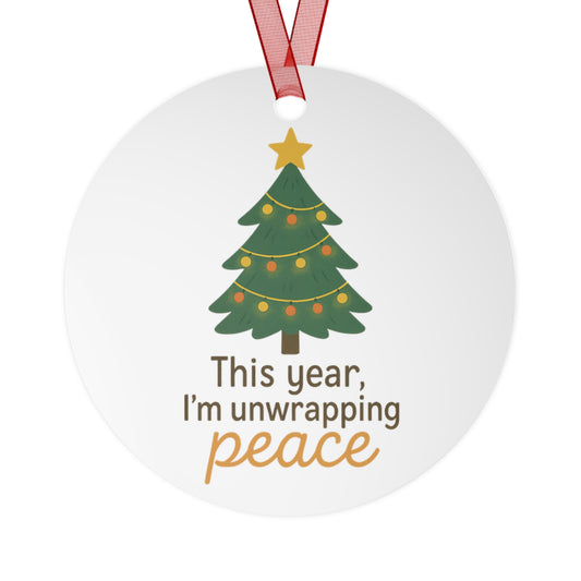 Unwrapping Peace - Ornament